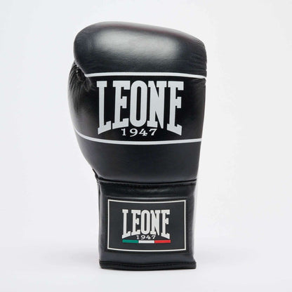 Leone 1947 Boxhandschuhe GN057L Shock Pro Lace Up, schwarz