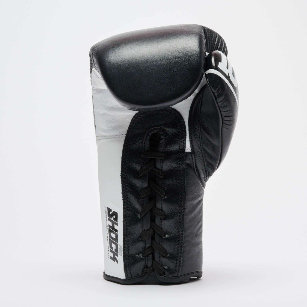 Leone 1947 Boxhandschuhe GN057L Shock Pro Lace Up, schwarz
