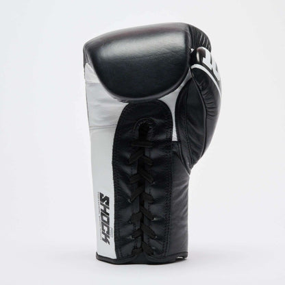 Leone 1947 Boxhandschuhe GN057L Shock Pro Lace Up, schwarz