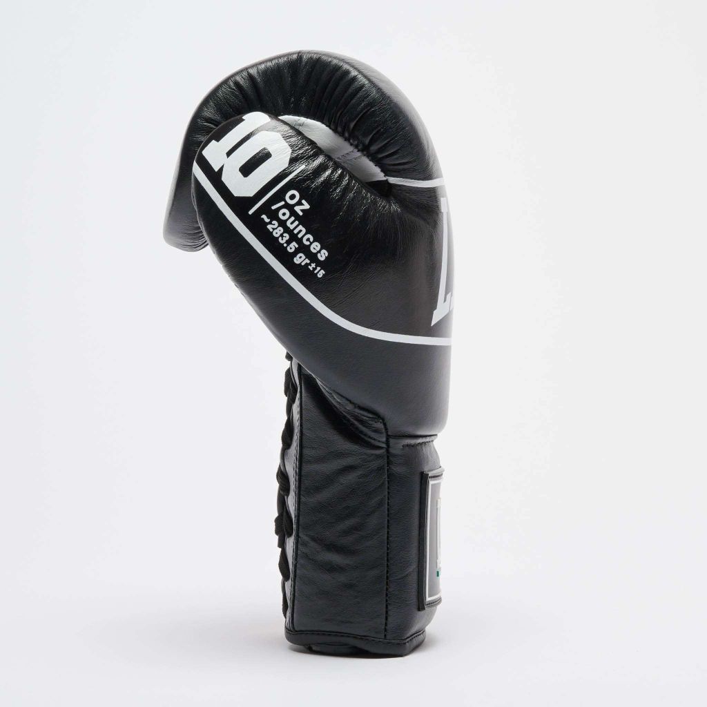 Leone 1947 Boxhandschuhe GN057L Shock Pro Lace Up, schwarz