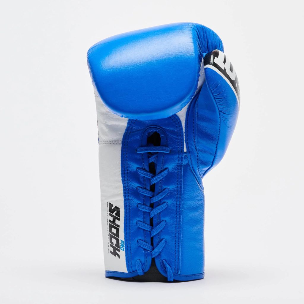 Leone 1947 Boxhandschuhe GN057L Shock Pro Lace Up, blau