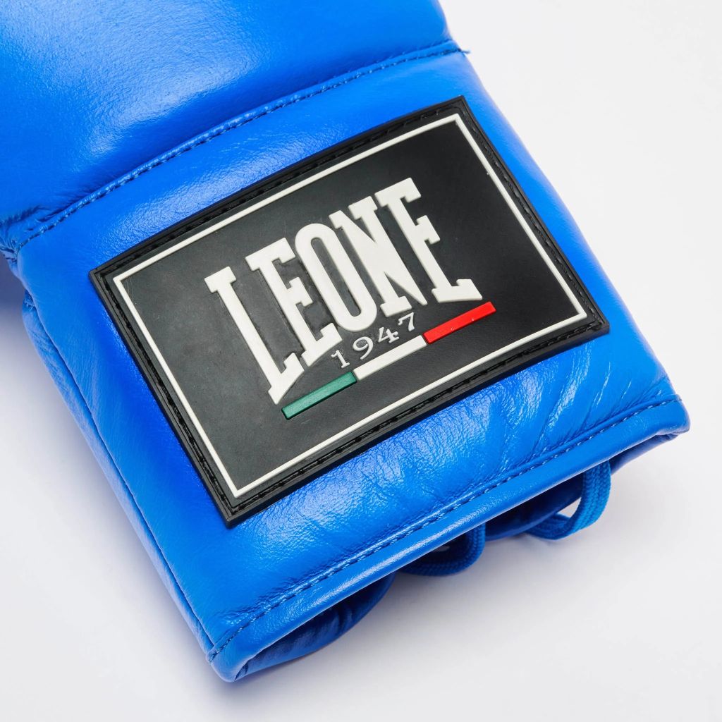 Leone 1947 Boxhandschuhe GN057L Shock Pro Lace Up, blau