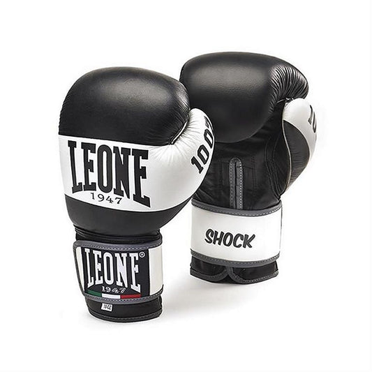 Leone 1947 Boxhandschuhe Shock, schwarz-weiss