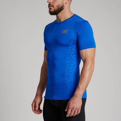 Leone 1947 Rashguard SS DNA, blau