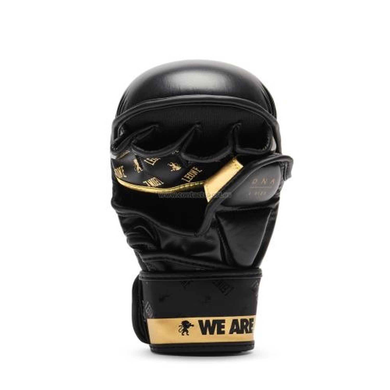 Leone MMA Sparring Handschuhe DNA GP 144, schwarz