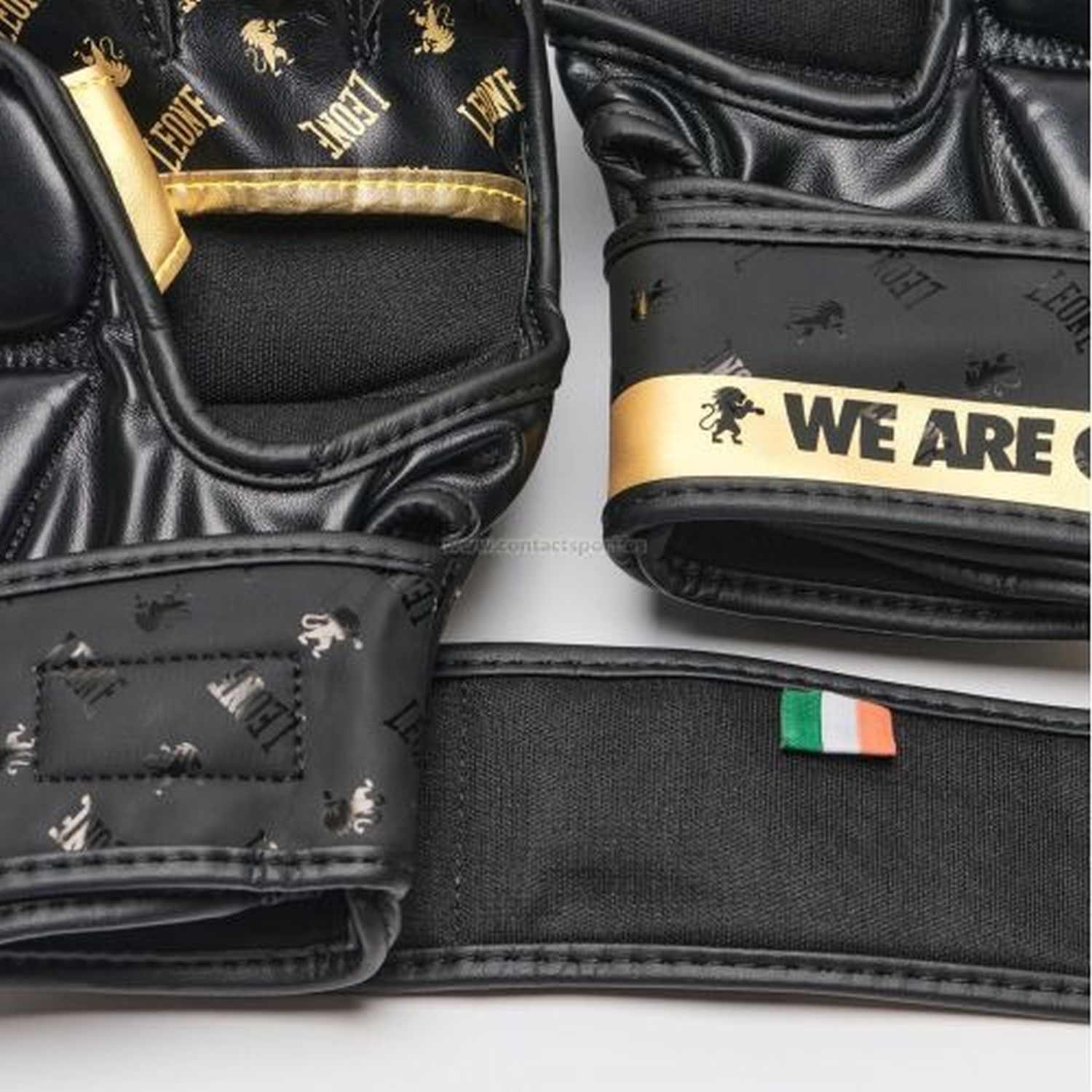 Leone MMA Sparring Handschuhe DNA GP 144, schwarz