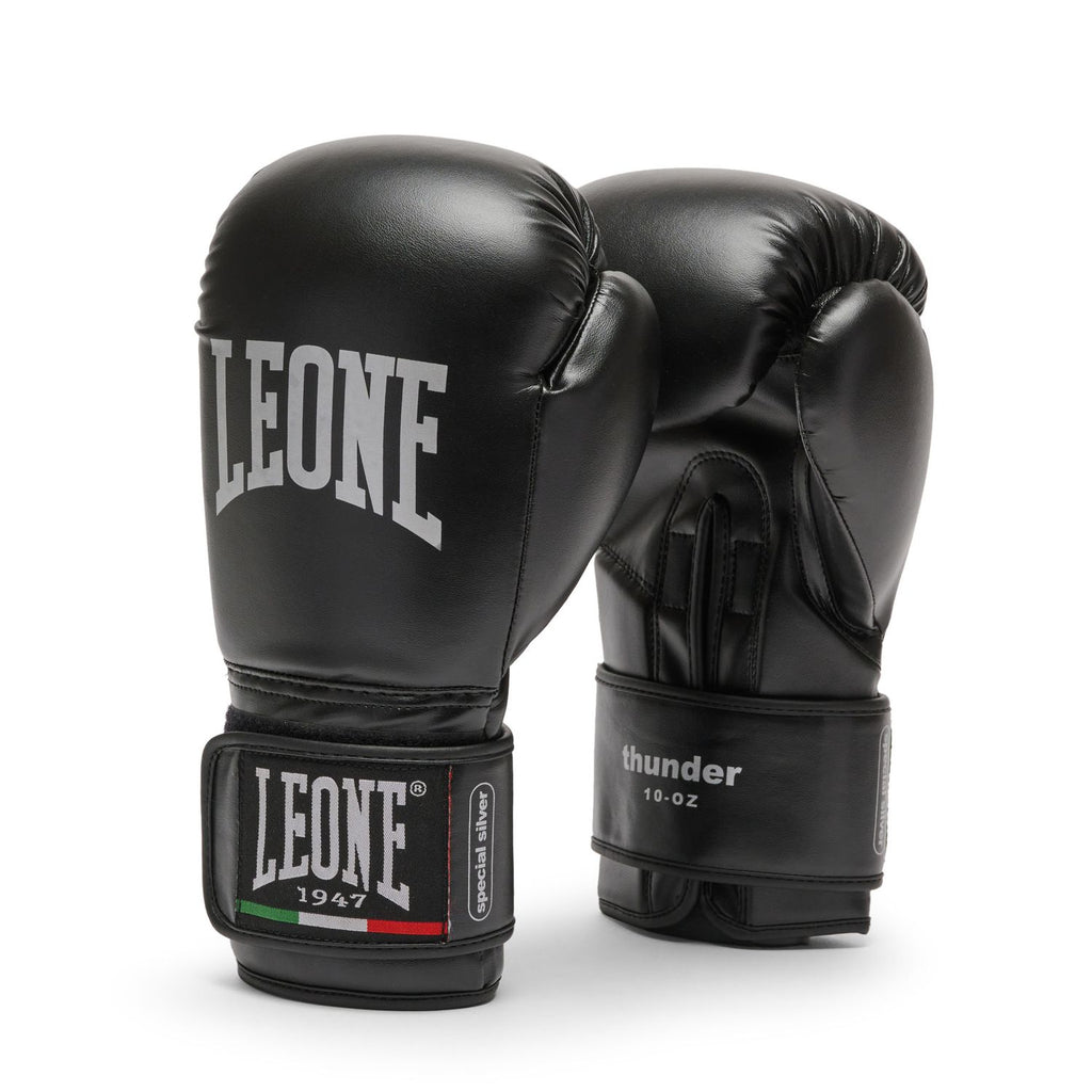 Leone 1947 Boxhandschuhe Thunder GN383, schwarz