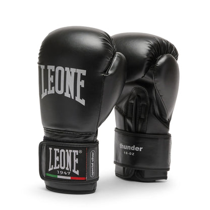 Leone 1947 Boxhandschuhe Thunder GN383, schwarz
