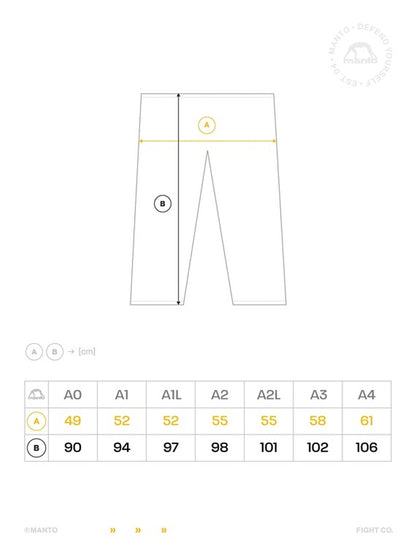 Manto BJJ Gi Miko, schwarz