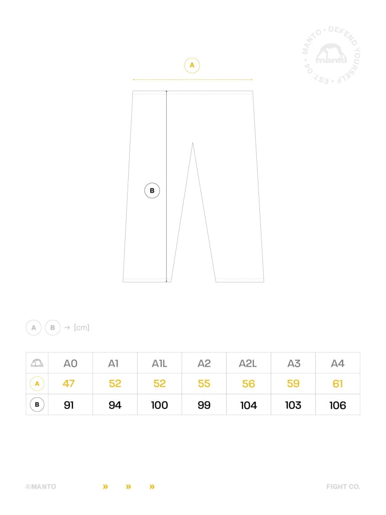 Manto BJJ Gi Miko, blau