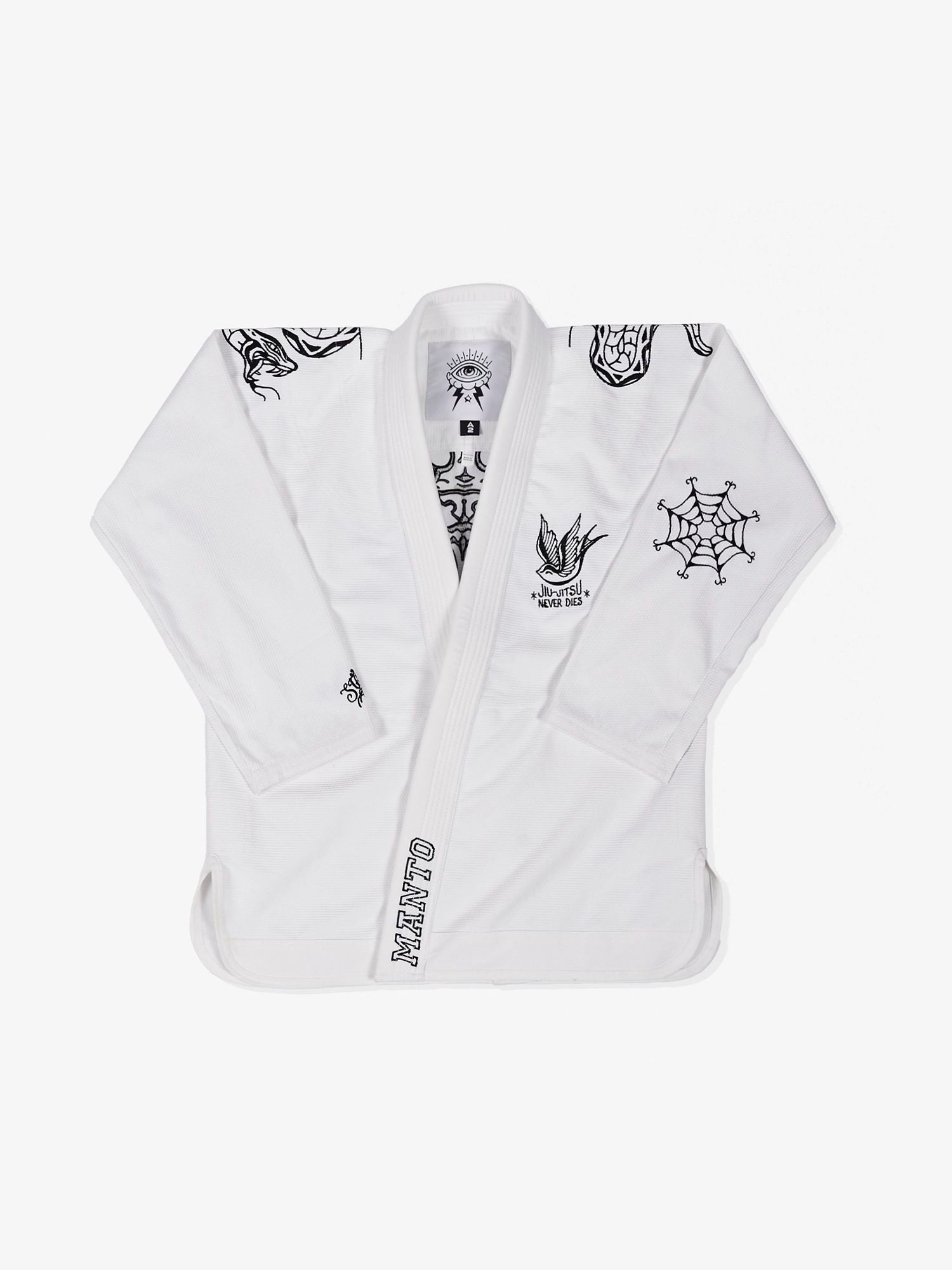MANTO BJJ Gi Miko, weiss