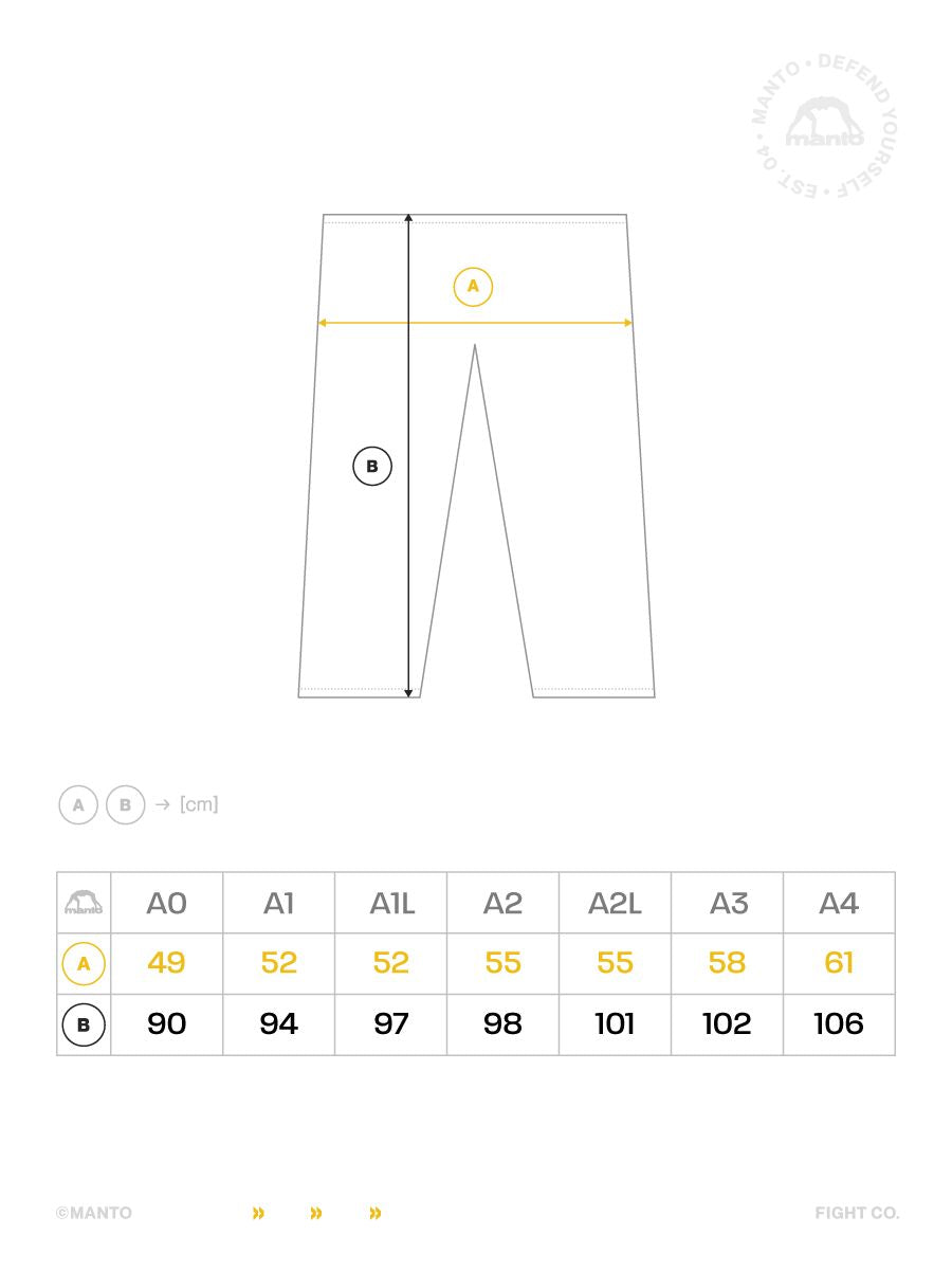 MANTO BJJ Gi Miko, weiss