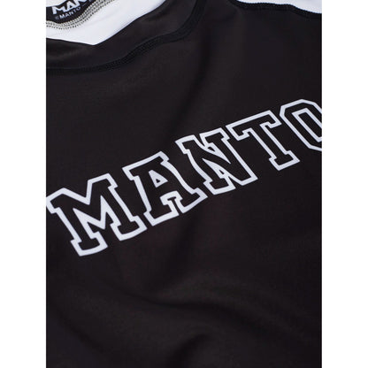 Manto Rashguard LS Miko, weiss-schwarz