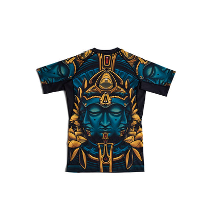 Manto Rashguard SS Big Buddha, schwarz