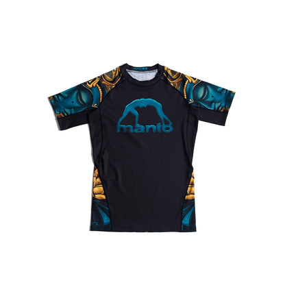 Manto Rashguard SS Big Buddha, schwarz