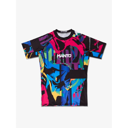 Manto Rashguard SS Rave, mehrfarbig