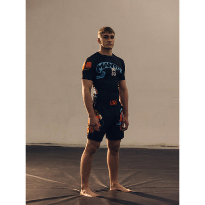 Manto Rashguard SS Tengu, schwarz