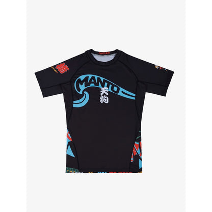 Manto Rashguard SS Tengu, schwarz
