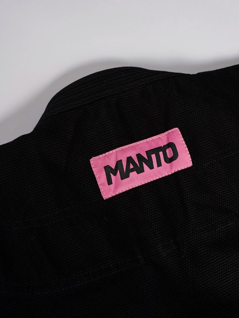 Manto BJJ Gi Rise 2.0, schwarz-rosa