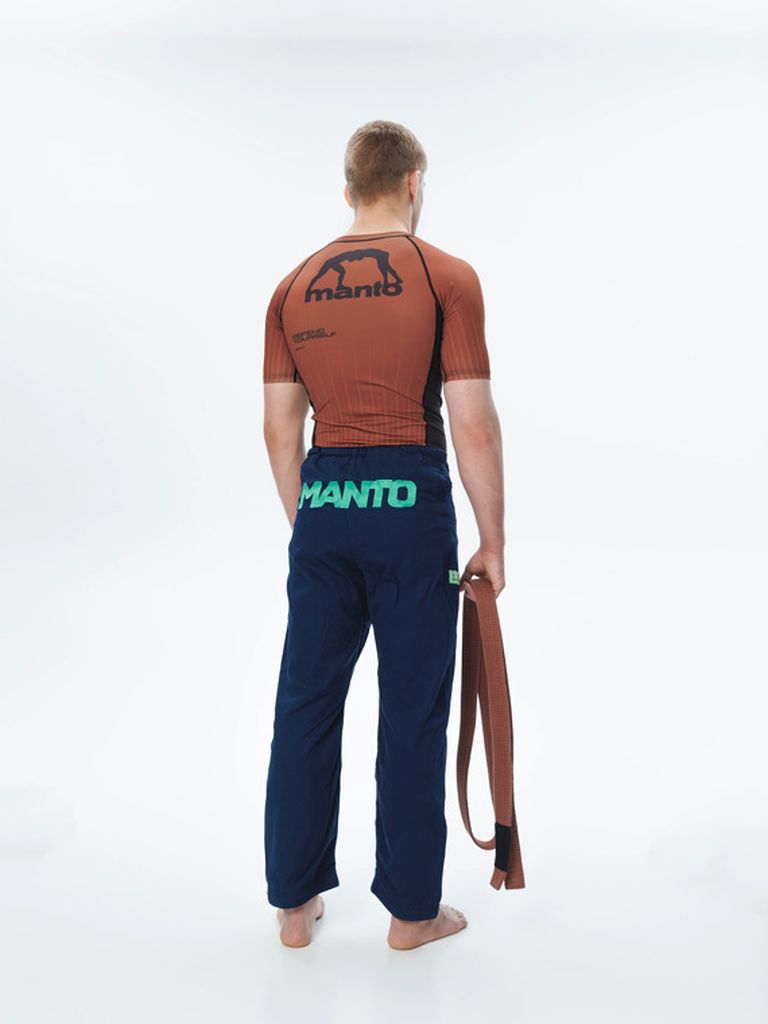 Manto BJJ Gi Rise 2.0, navy-gruen