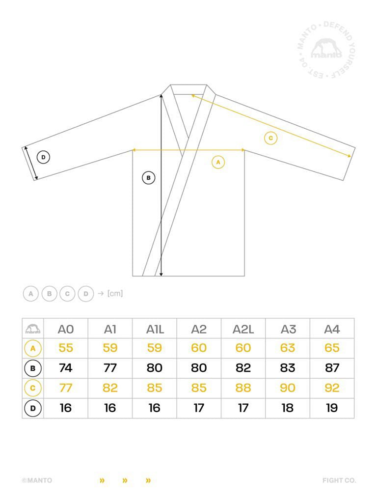 Manto BJJ Gi Ruinism, schwarz