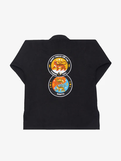 Manto BJJ Gi Tigers Tail, schwarz