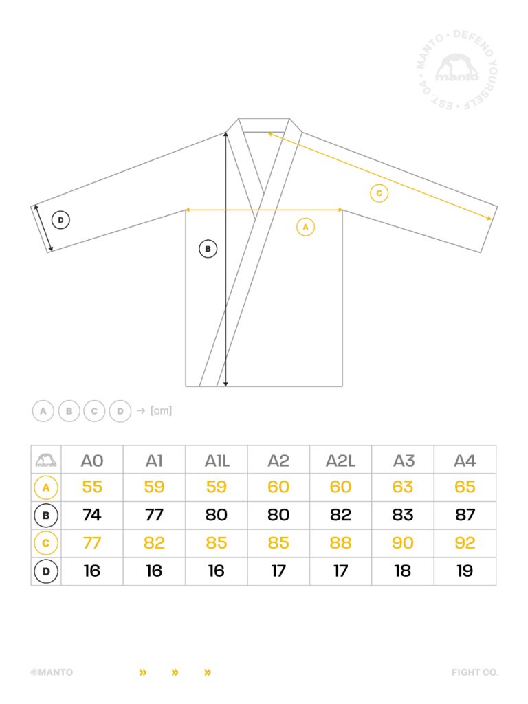 Manto BJJ Gi X5, weiss