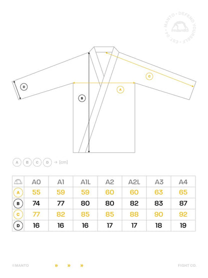 Manto BJJ Gi X5, weiss