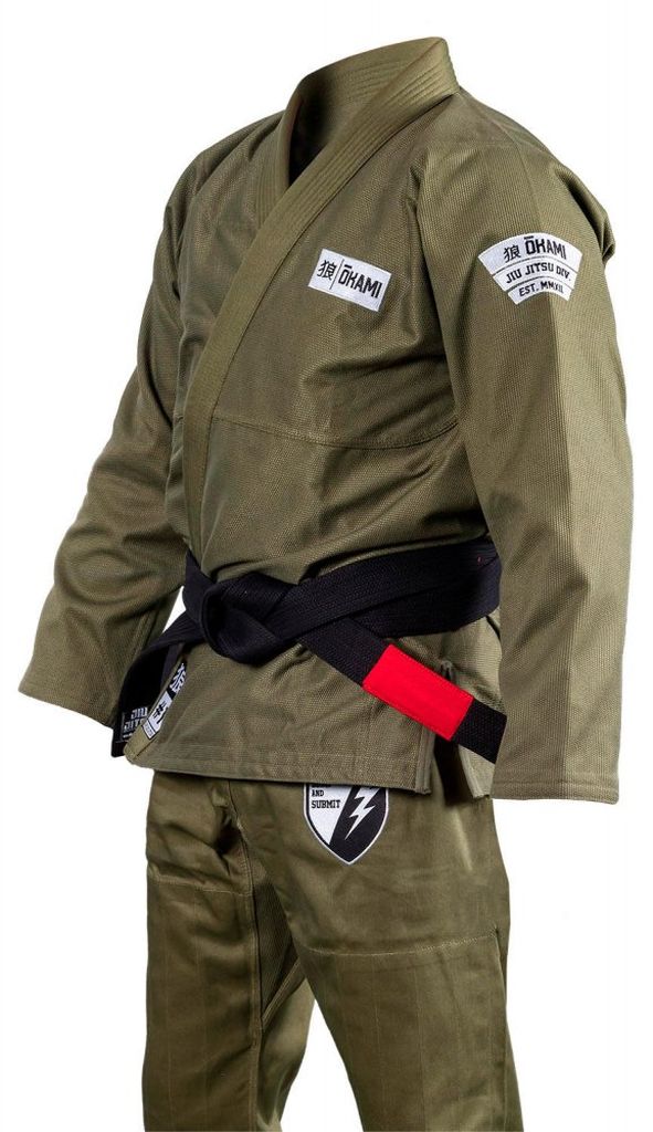 Okami BJJ Gi SAS Nextgen, gruen