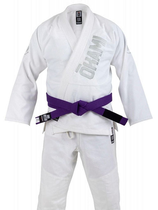 Okami BJJ Gi Anniversary, weiss-weiss