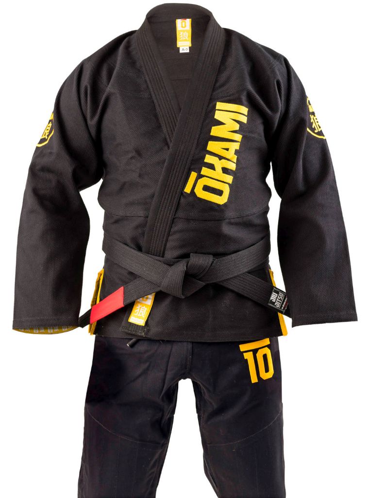 Okami BJJ Gi Anniversary, schwarz-gold