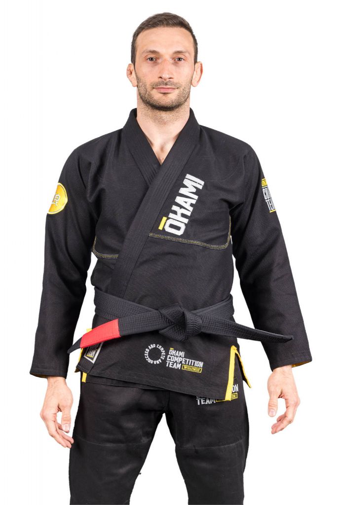 Okami BJJ Gi Competition Team V2, schwarz