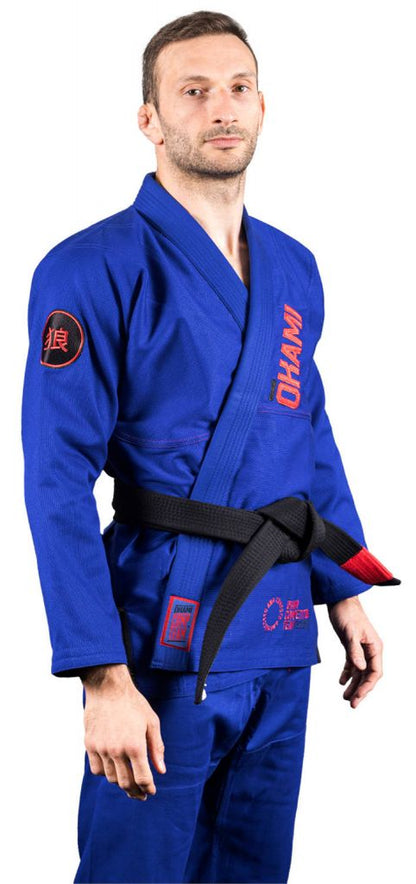 Okami BJJ Gi Competition Team V2, blau