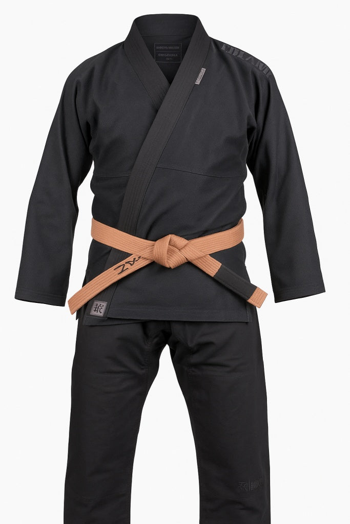 Okami BJJ Gi Set Spirit V2, schwarz