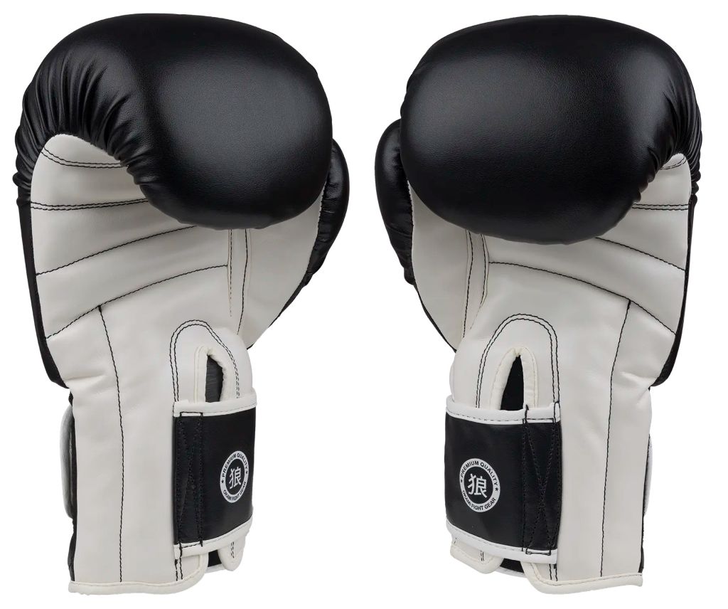 Okami Boxhandschuhe Rumble, schwarz-weiss