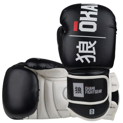 Okami Boxhandschuhe Rumble, schwarz-weiss