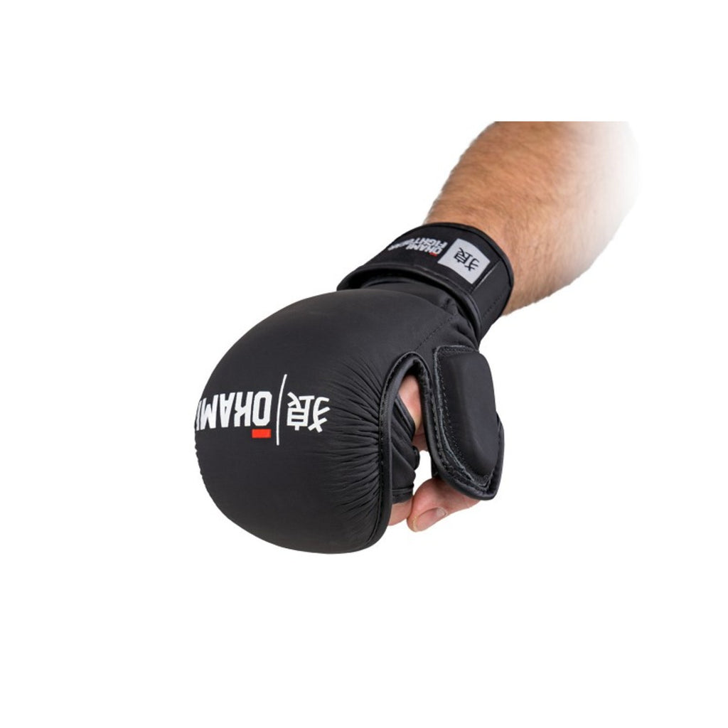 Okami MMA Sparring Handschuhe Hi Pro, schwarz