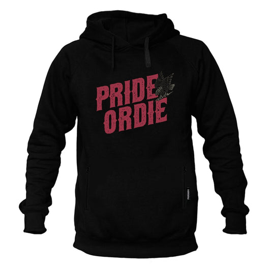 Pride Or Die Kapuzenpullover Prey On The Strong, schwarz
