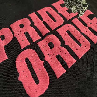 Pride Or Die Kapuzenpullover Prey On The Strong, schwarz