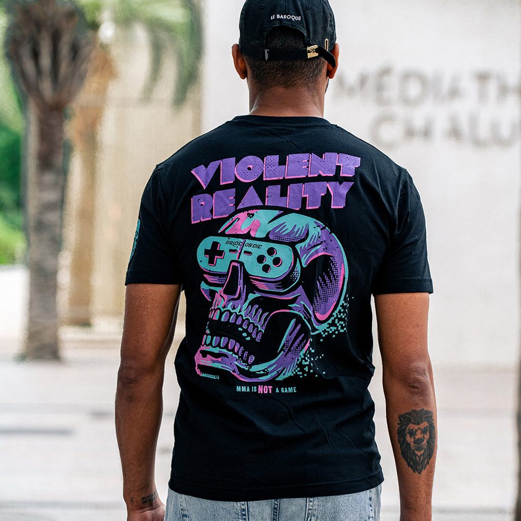 Pride Or Die Violent Reality T-shirt, schwarz