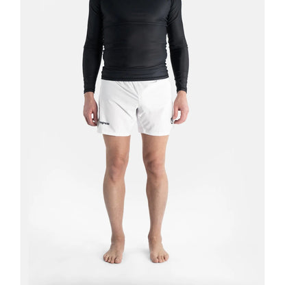 Progress Jiu Jitsu Fight Shorts Academy, weiss