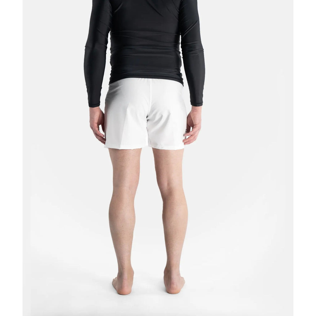 Progress Jiu Jitsu Fight Shorts Academy, weiss