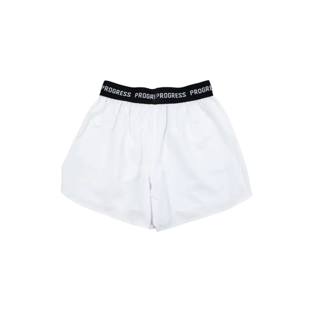 Progress Jiu Jitsu Fight Shorts Academy, weiss