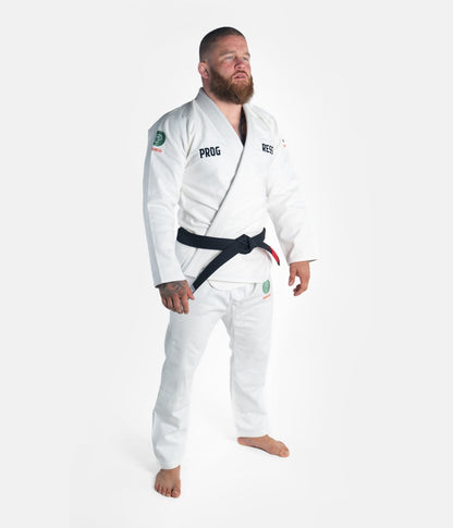 Progress Jiu Jitsu BJJ Gi The Panther, weiss