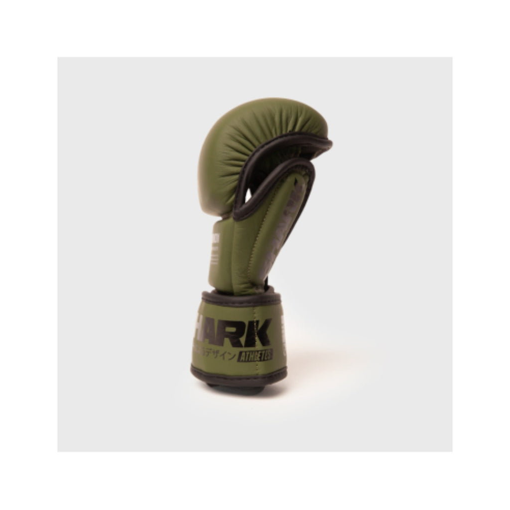 Shark Boxing MMA Sparring Handschuhe Pro Combat, grün-schwarz