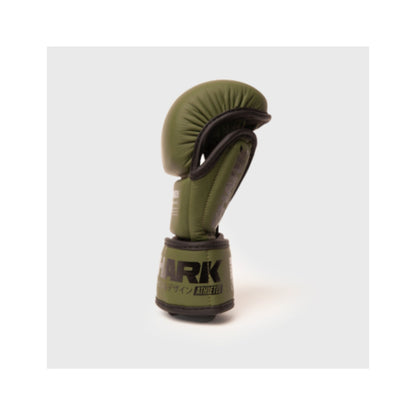 Shark Boxing MMA Sparring Handschuhe Pro Combat, grün-schwarz