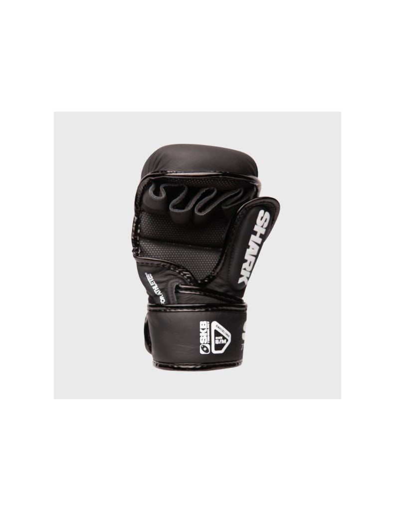 Shark Boxing MMA Sparring Handschuhe Pro Combat, schwarz