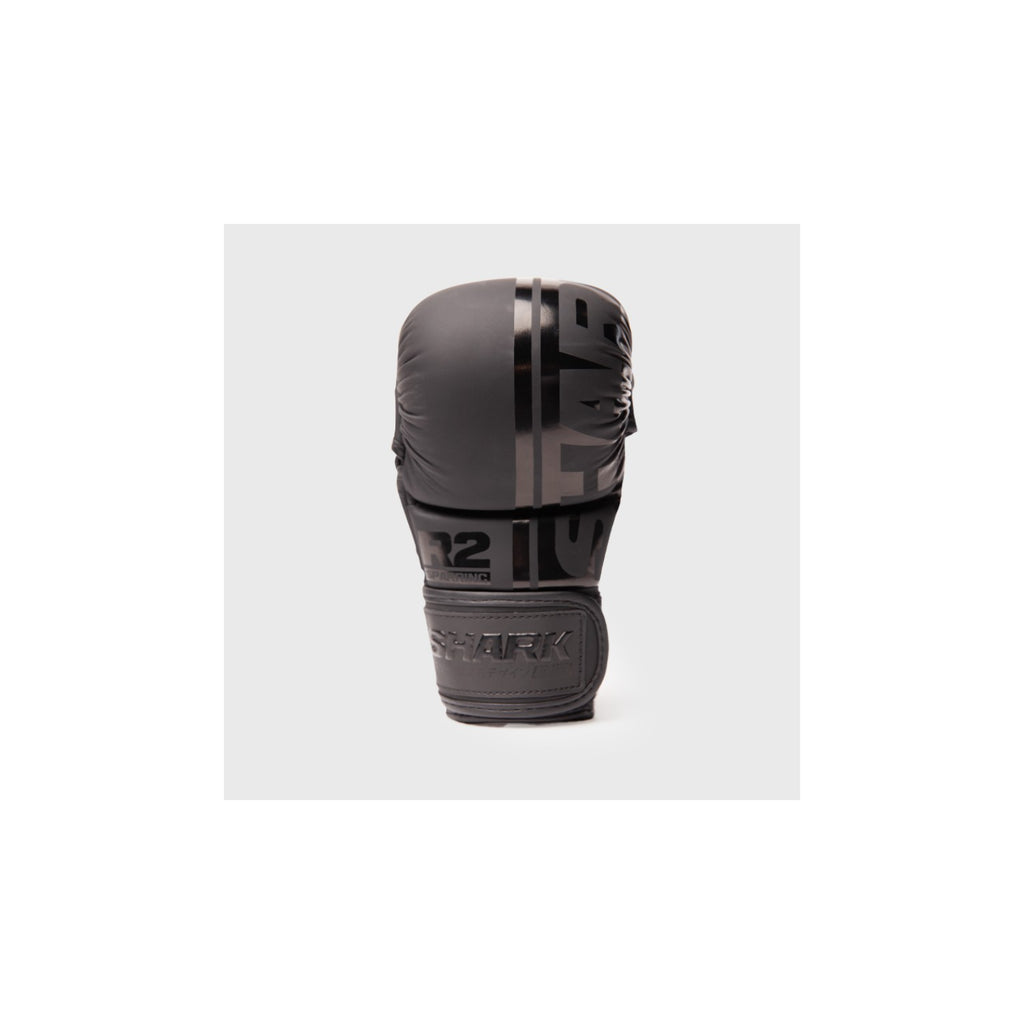 Shark Boxing MMA Sparring Handschuhe R2, schwarz