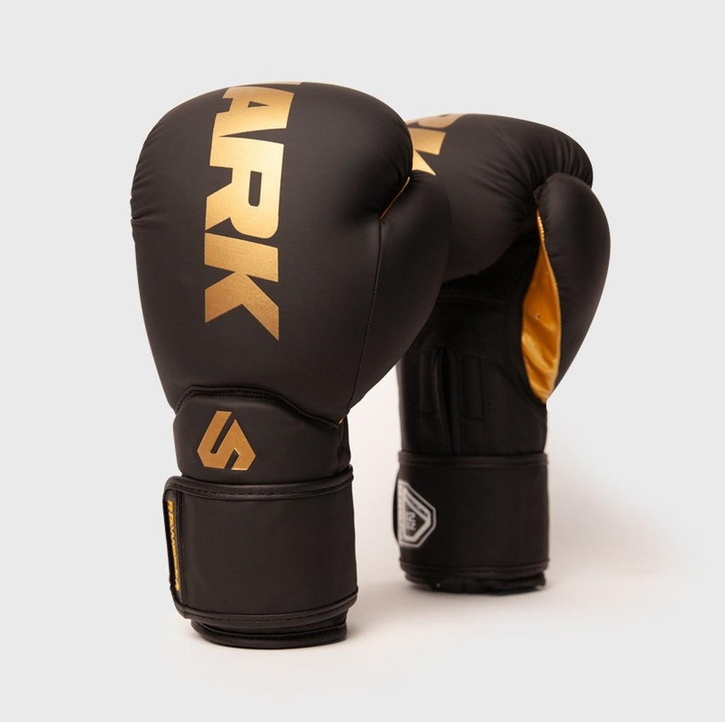 Shark Boxing Boxhandschuhe Power 24, schwarz-gold
