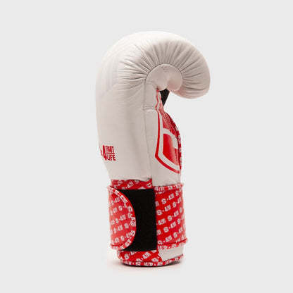 Shark Boxing Boxhandschuhe X Fight4Life, weiss-rot